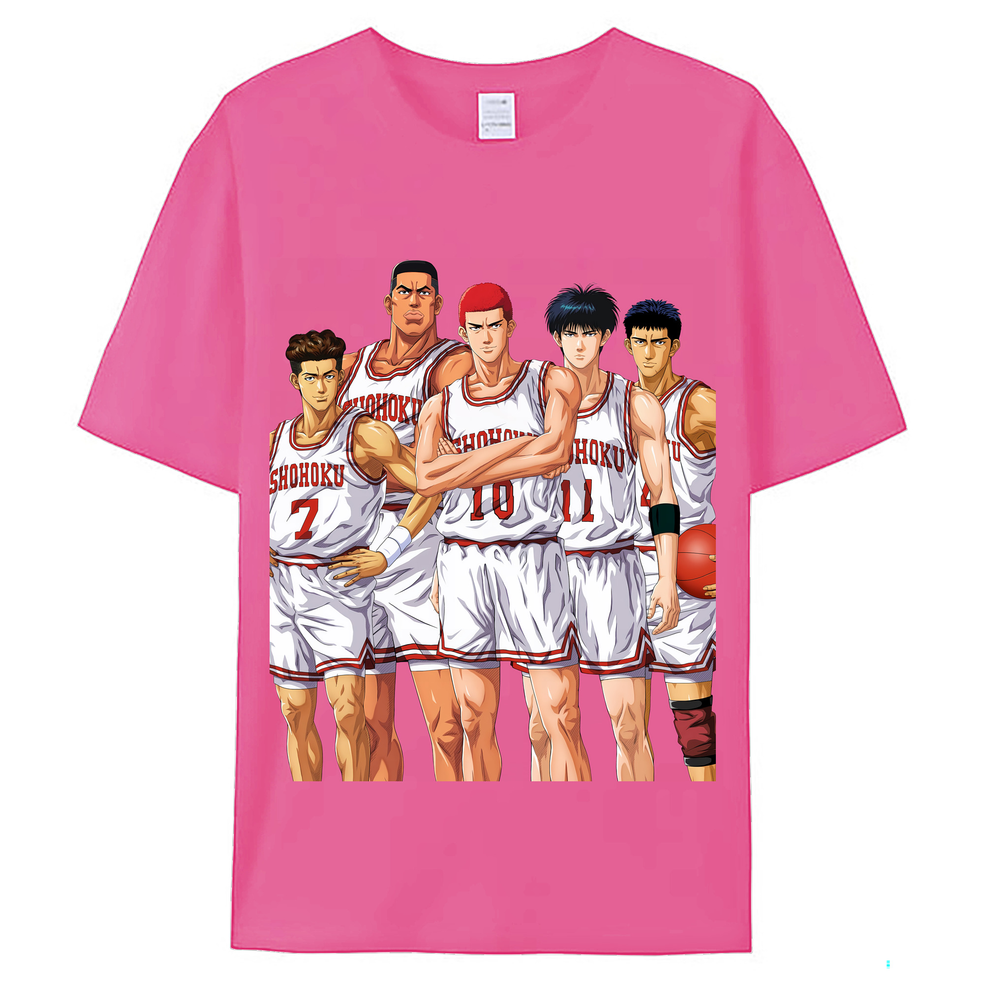 （画像用） SLAM DUNK／スラムダンク レディースカジュアルプリントTシャツ（綿100％）